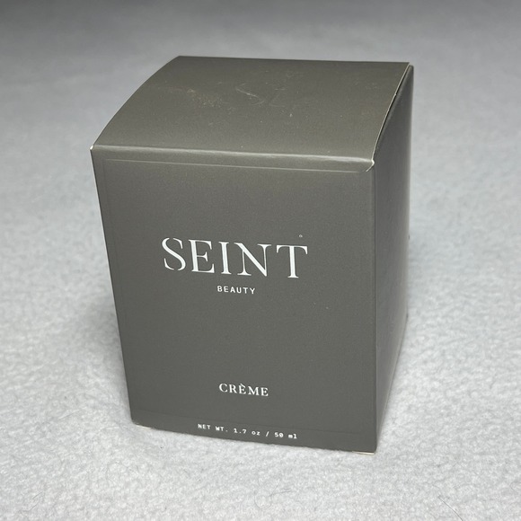 Seint Beauty Creme Nightly Facial Moisturizer 1.7 oz 50 ml New in Box - Picture 2 of 3